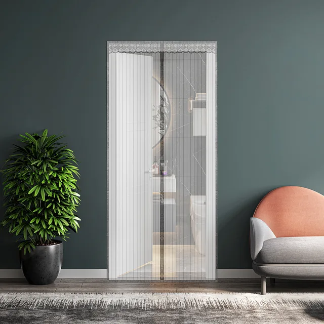 Summer Magnetic Mosquito Net Anti Bug Insect Fly Mesh Door Curtains Automatic Closing Screen Suitable For Home Sliding Door 6