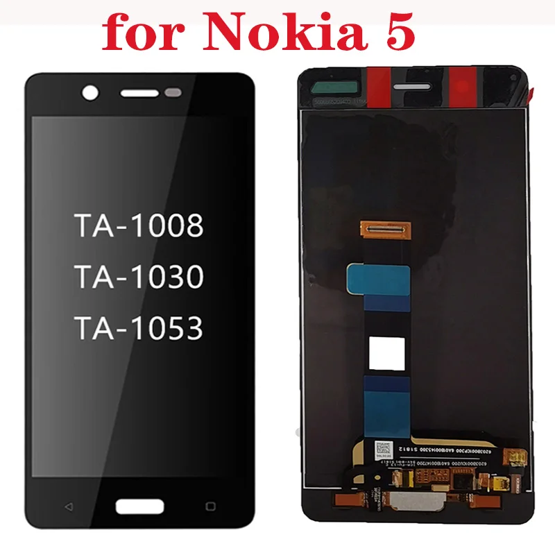 Display Lcd Da 5.2 "Per Nokia 5 N5 Ta-1008 Ta-1053 Ta-1030 Lcd Touch Screen Digitizer Assembly Sostituzione Per Nokia 5 Lcd