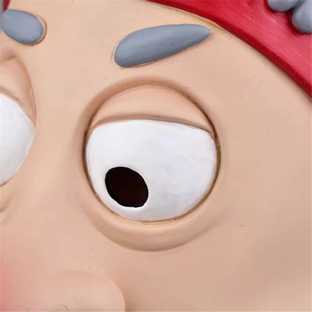 Anime Shawarma Legend Cosplay Kostüm Latex Maske Halloween Party Karneval Prop – Detail 9