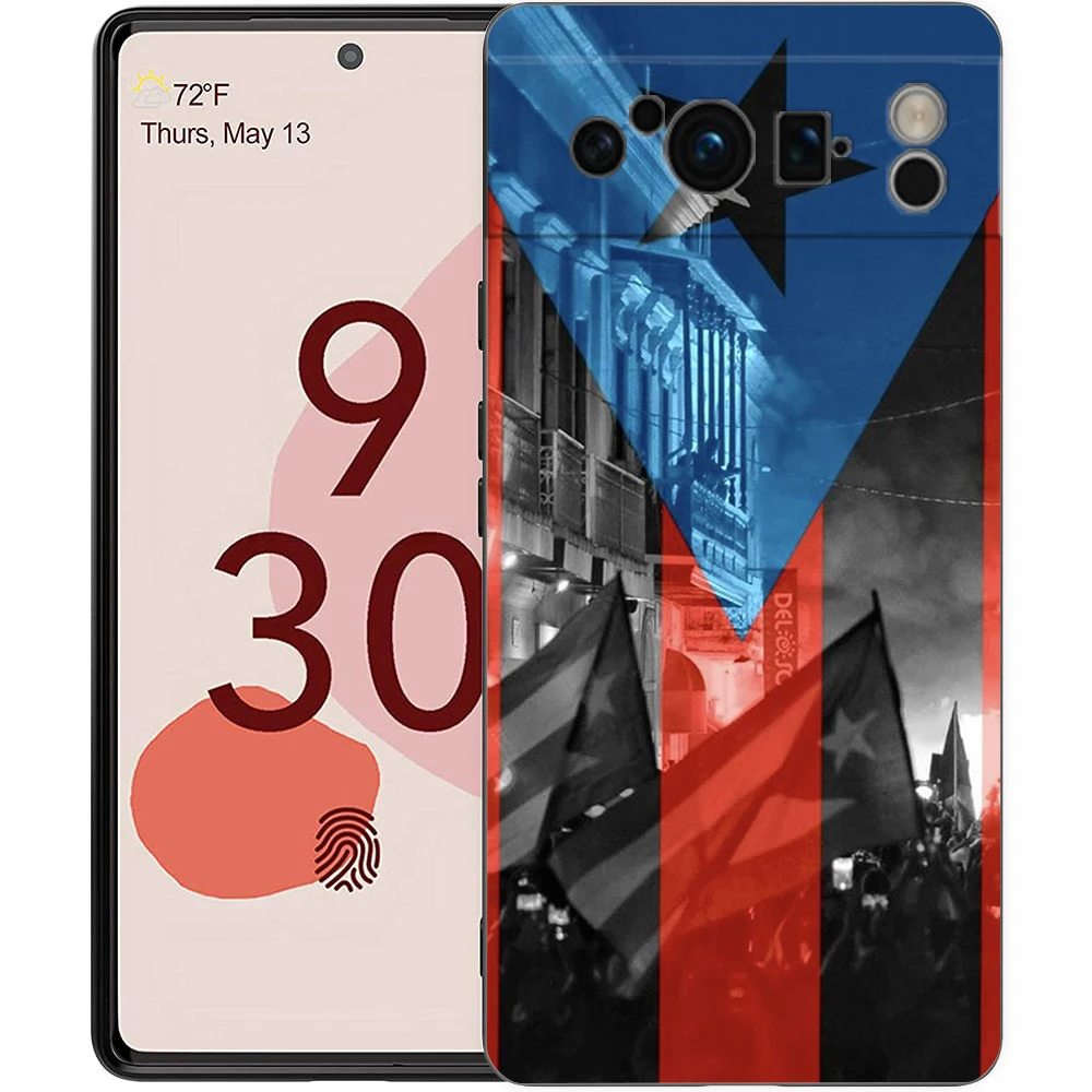 Telefon Fall Abdeckung für Google Pixel/9/8/7/6/7A/6A/Pro Stoßfest Weiche TPU 9/Pro/XL Shell Capas Fundas Kuba Flagge Kunst Coque Taschen – Detail 4