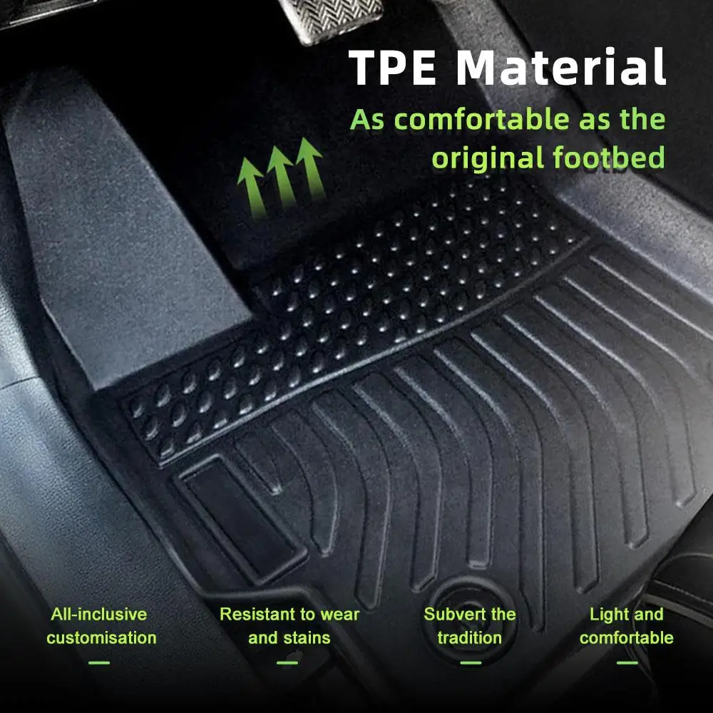 

Автомобильные коврики для 2020-2023 Toyota Corolla 2020-2023 Corolla Hybrid TPE Rubber