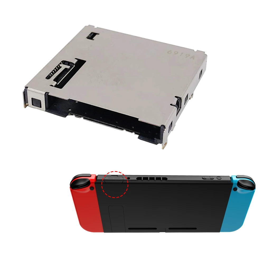 Game Card Reader Slot Replacement Game Cartridge Tray Socket Board For Nintendo  Switch Ns Repair Part - Accessories - AliExpress
