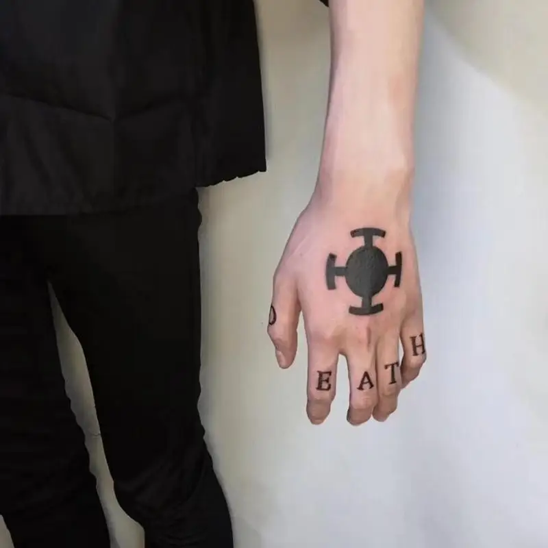 Anime Law Cartoon Temporary Tattoos Durable Tatto Arm Body Art Waterproof Realistic Transfer Fake Tatoo Sticker for Woman Men
