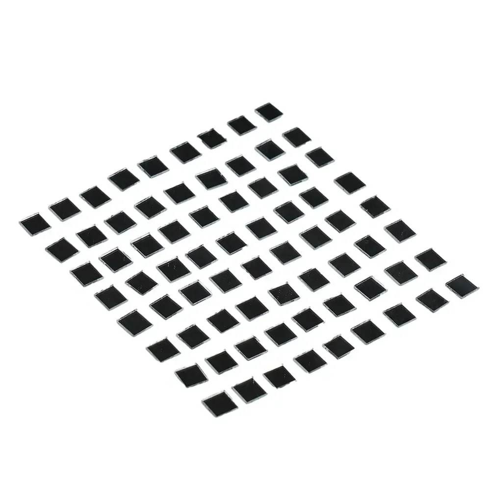Glass Mirror Sticker Small Square Tiles