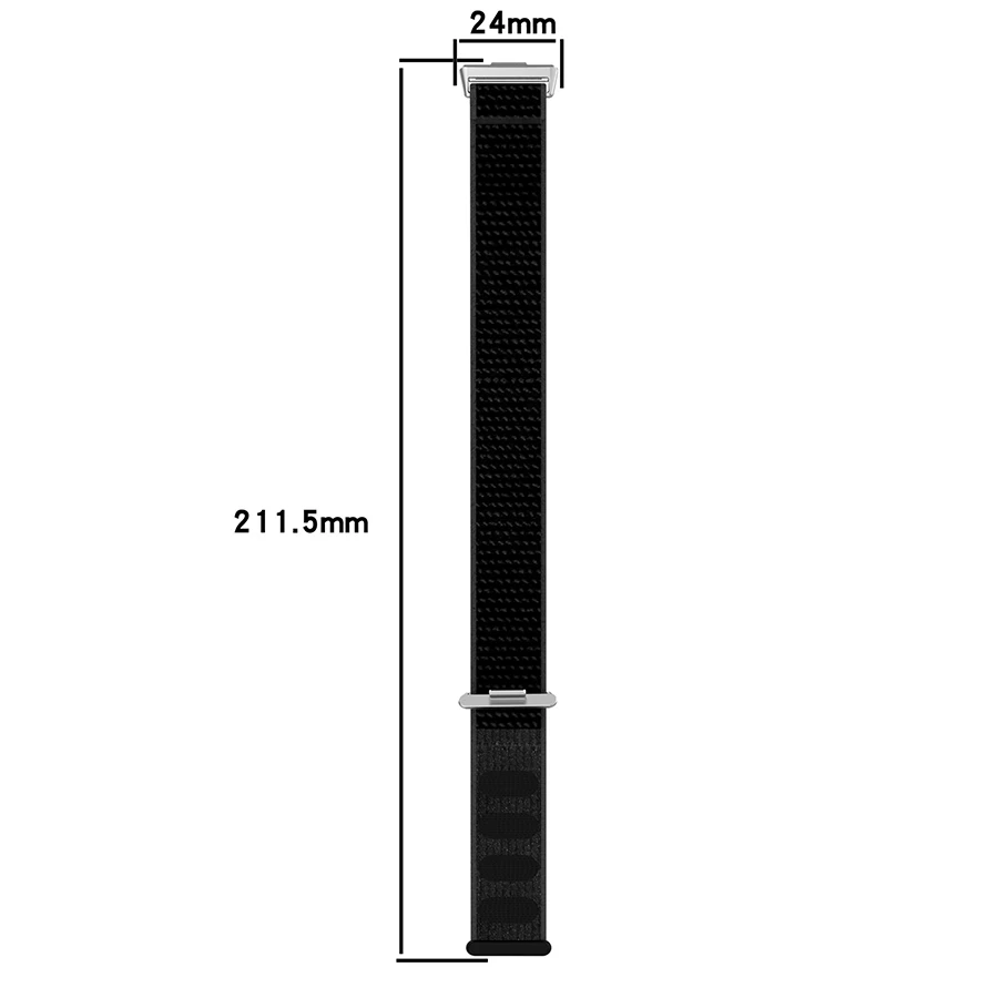 Nylon Loop Strap Smartwatch Accessory – Replacement Sport Band Bracelet