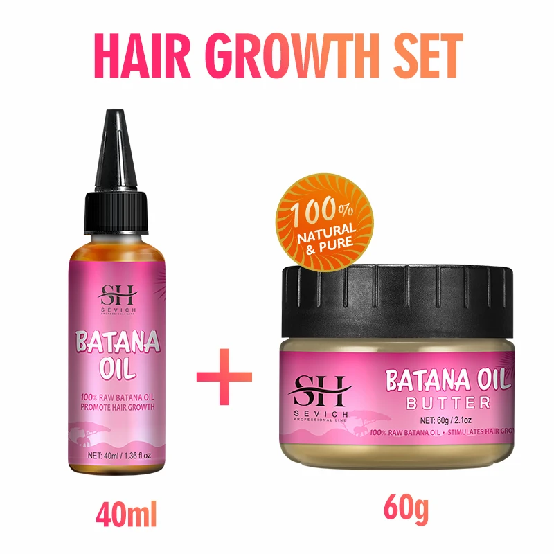 thumbnail image 1 of Suero de aceite de batana africana para la reparación rápida de la calvicie hereditaria, la pérdida de cabello seborreica posparto y el tratamiento para el recrecimiento del cabello en hombres y mujer, 1 of 5
