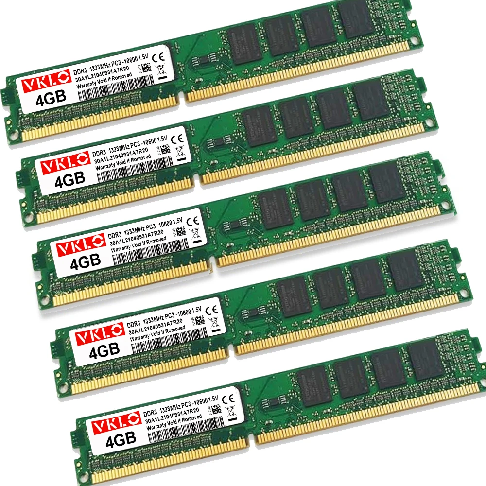 DDR3 2X4GB RAM Kit 1333MHZ 1600MHz DDR3 Non-ECC CL9 CL11 DIMM Desktop Memory 1.5V - AliExpress