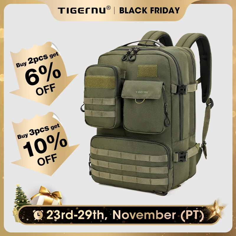 LifetimeWarrantyTacticalBackpackMenCampingTrekkingFishingBag