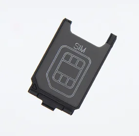 牡丹xペリアxz1用の単一のSIMカードトレイと防水カバー、sim