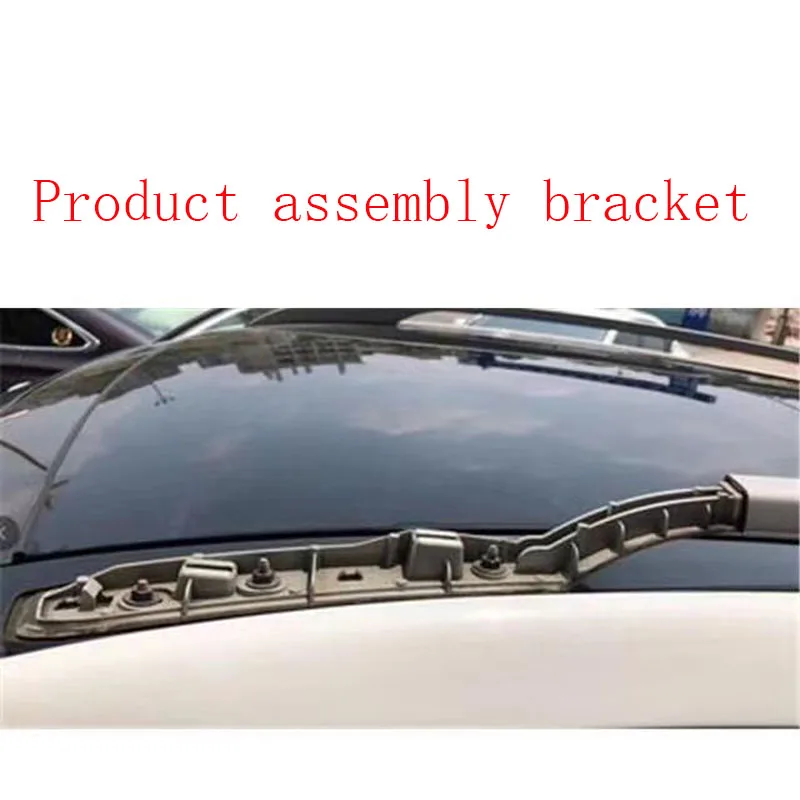 Car Exterior Parts Hyundai Tucson IX35 Tucson 2011-2015 Panoramic sunroof front and rear silver roof rack cover Roof rack track end shell cover