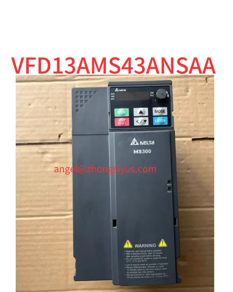 

Used frequency converter 5.5 kw VFD13AMS43ANSAA