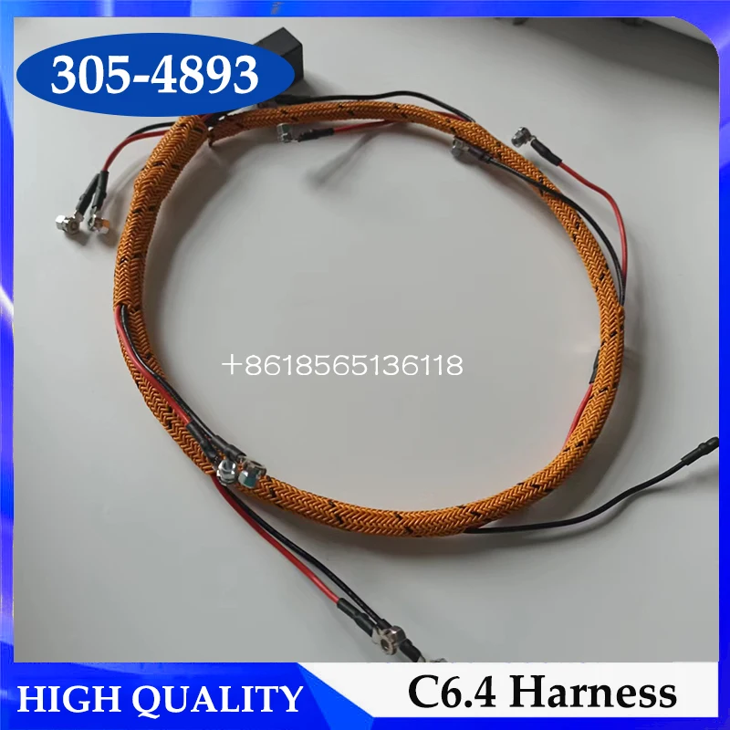 

High Quality C6.4 Engine Injector Wiring Harness 305-4893 3054893 for Caterpillar Excavator E320D Cable Wire Harness