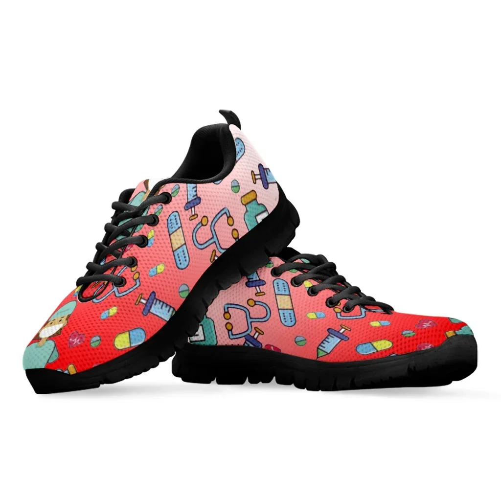 Gradient Color Surgeon Sneakers Medical Supplies Print Summer Comfortable Breathable Shoes Fashion Sneakers Zapatos