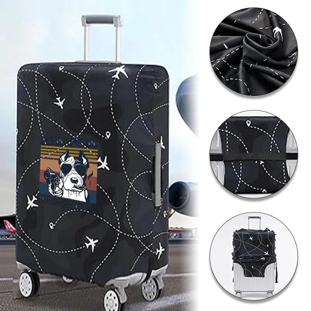 Luggage cover Stretch Fabric Luggage Protective Cover Dust Cover Anti-Scratch Suitcase 18-32 Inch