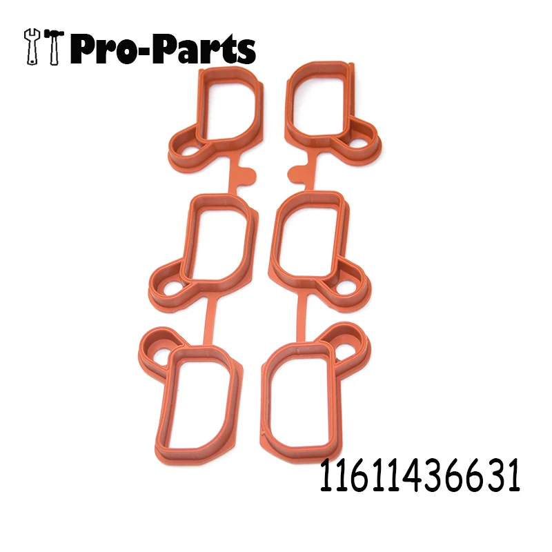 New11611436631EngineIntakeManifoldGasketSealSetForBMWM52M54