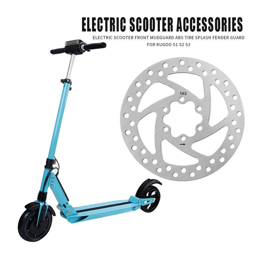 

140mm Electric Scooter Steel Brake Disc Rotor For 10 Inch Kugoo M4/M4pro Wear-resistant Brake Disc Rotor E-Scooter Parts