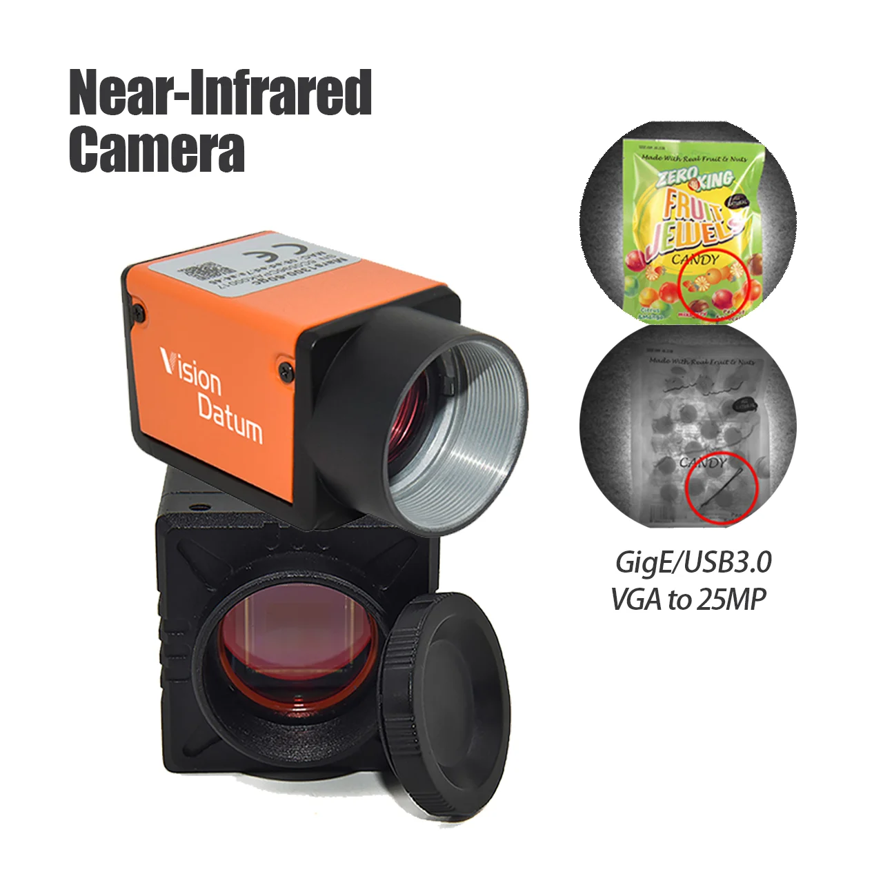 Good Quality GigE Vision 300-1100nm Spectral Infrared