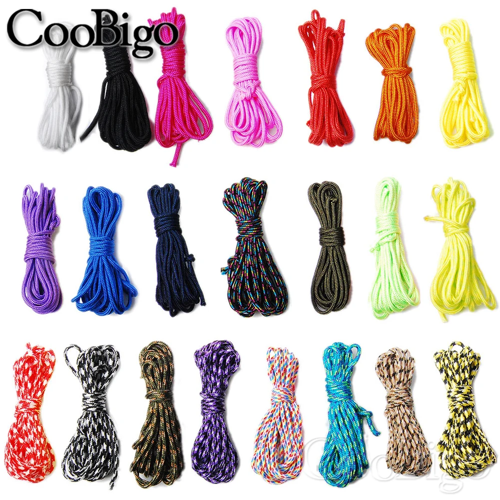 10ft Versatile 2mm Paracord for DIY Jewelry and Outdoor Crafts