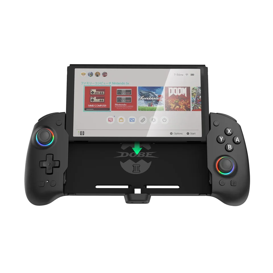 TNS-3161 joypad For switch oled console handle Gyro plug and play