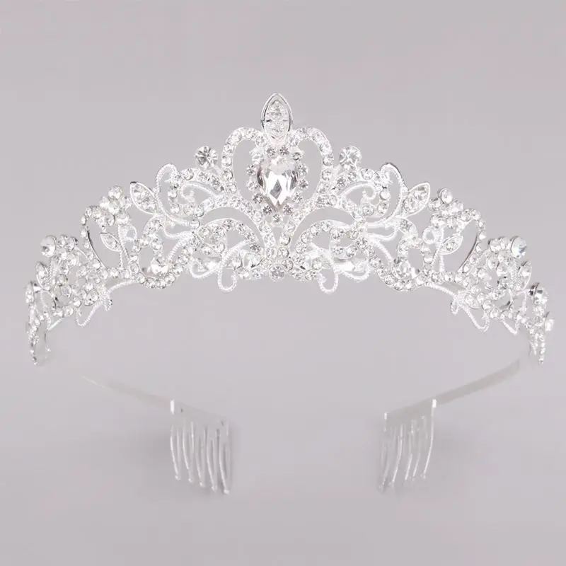 Crowns Crowns with Side Combs for Halloween Costumes