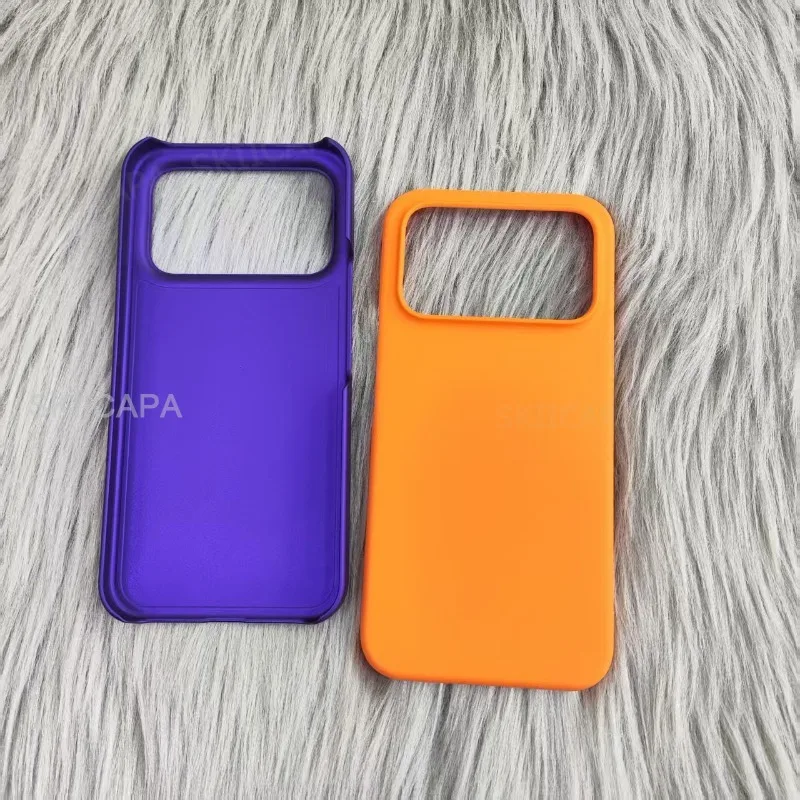 Ultra Slim Matte Hard PC Shockproof Phone Case - Solid Color Shell Cover