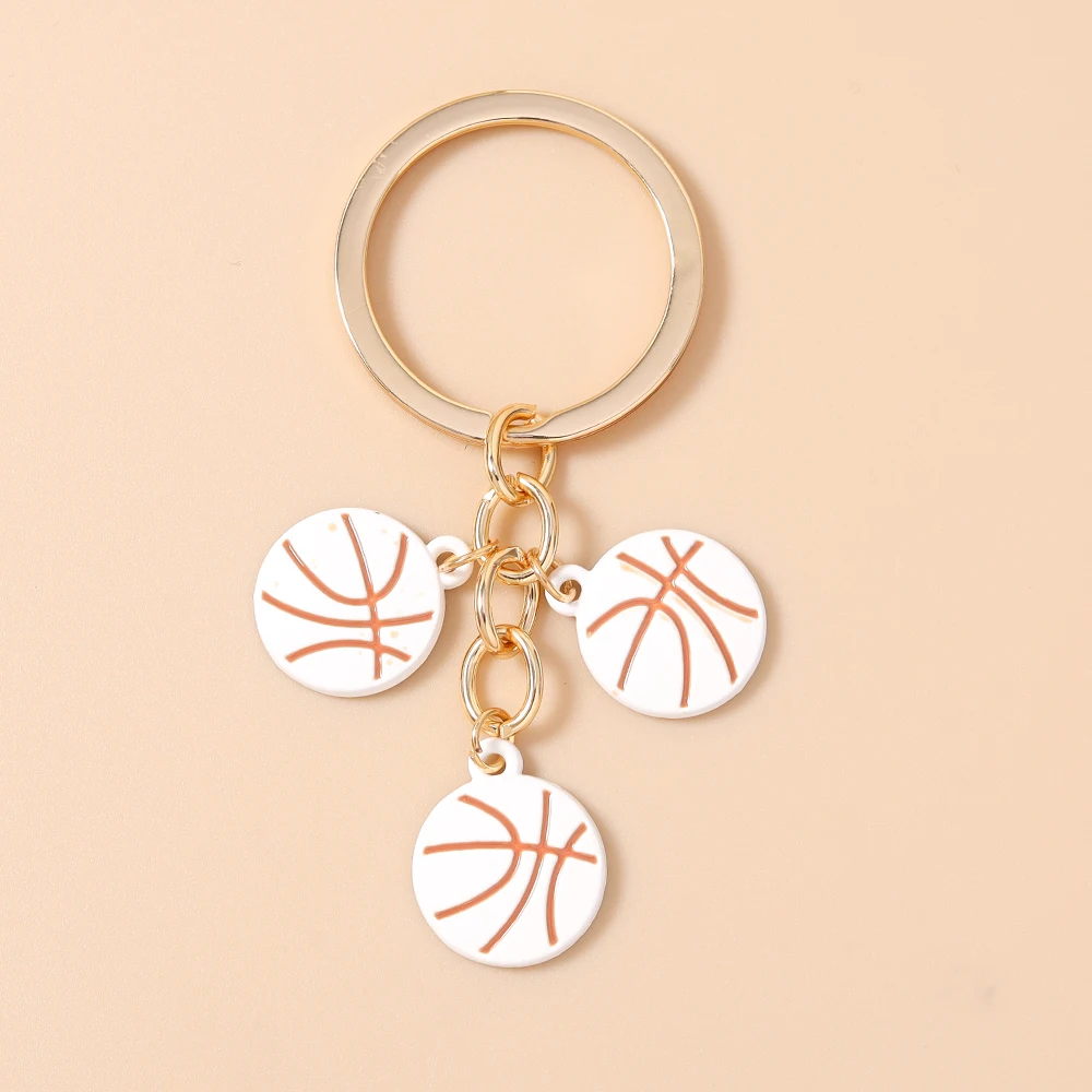 Aihua Niedlicher Basketball-Schlüsselanhänger für Frauen Sport-Basketball-Schlüsselring Auto-Schlüssel Handtaschen-Anhänger Schmuck Geschenke Schmuckstücke – Detail 6