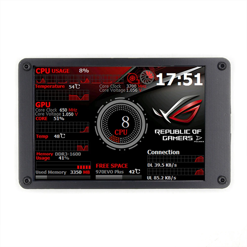 USB PC  ÷,    ̿, 3.5 ġ IPS DIY µ ͸ CPU GPU RAM HDD ũ