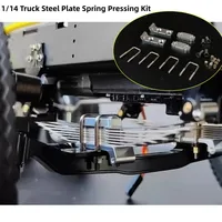 For Tamiya 1/14 RC Truck Pressing Plate U-shaped Screw Suspension Shock-absorbing Installation Scania 770s Actros Volvo MAN King 2