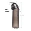 Flavored Water Bottle with Taste Pods Magic Gourde Tasting Drinking Bottle Fruit Flavor Air Sports Outdoor Waterfles Water Cup 5