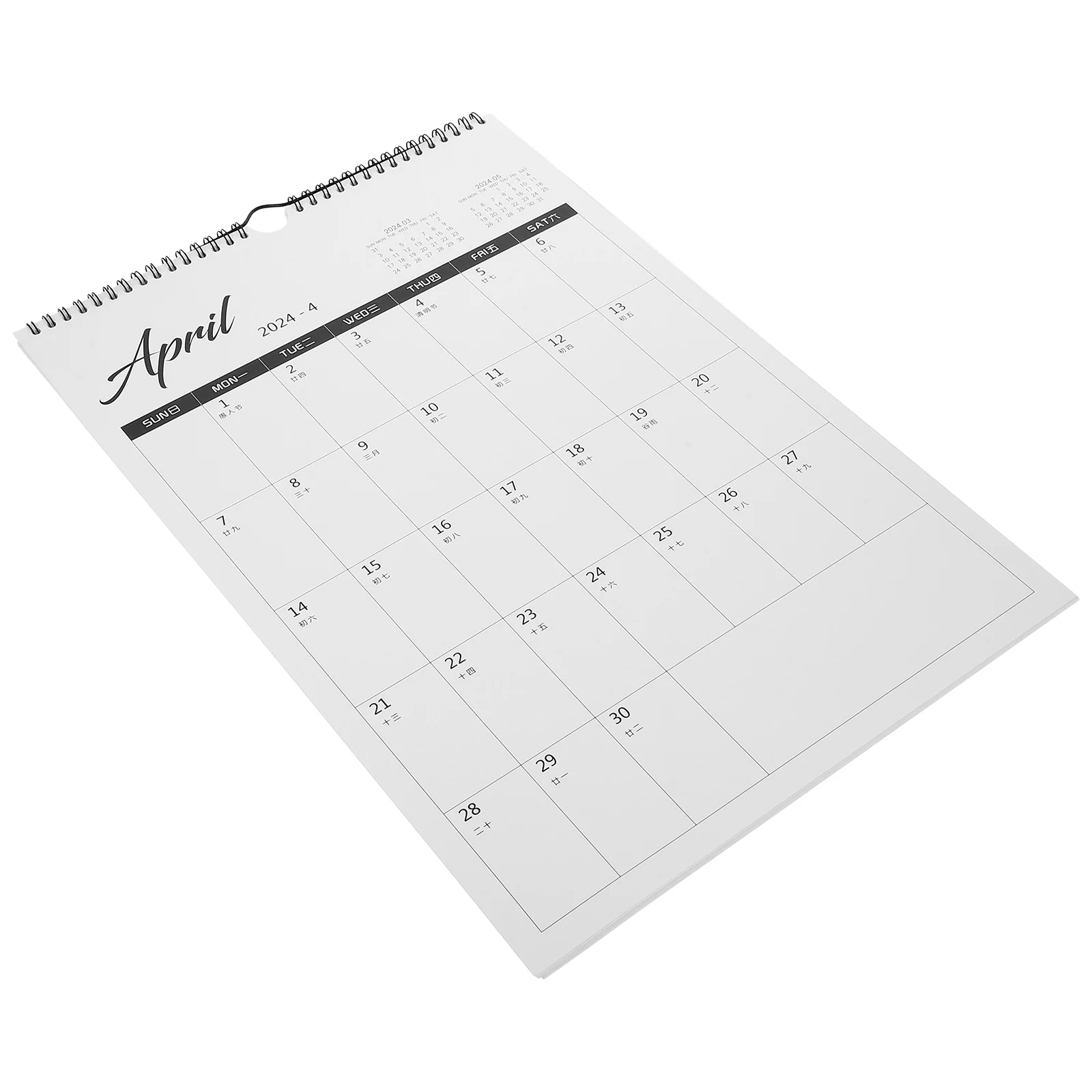 

Chinese Wall Calendar Monthly Calendar Home Sturdy Year Wall Appointment Room Hanging 2024 Holiday