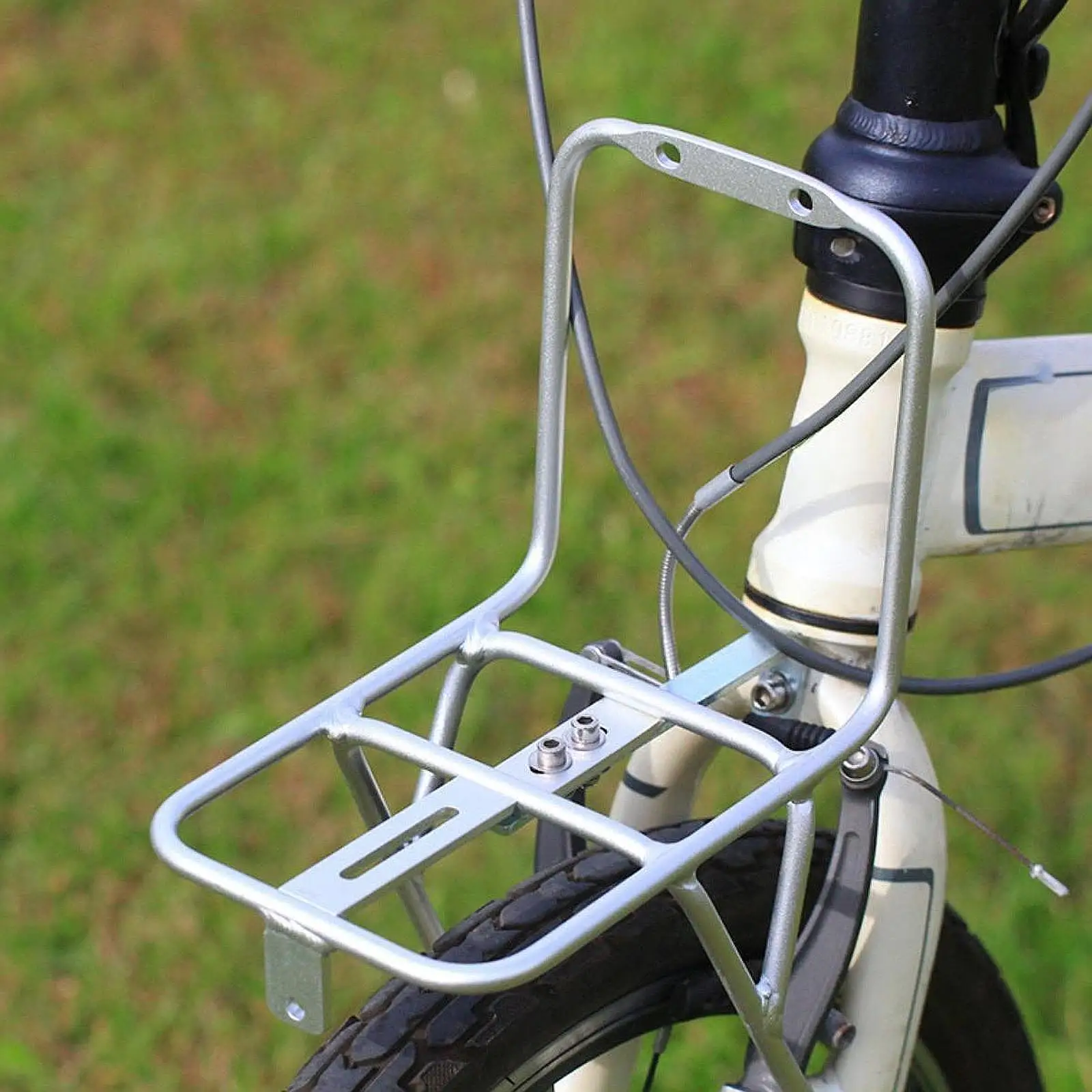 Front Fork Rack, Mountain Bike Cargo Carrier, Trunk Holder Bag Luggage Shelf Bike Front Rack,