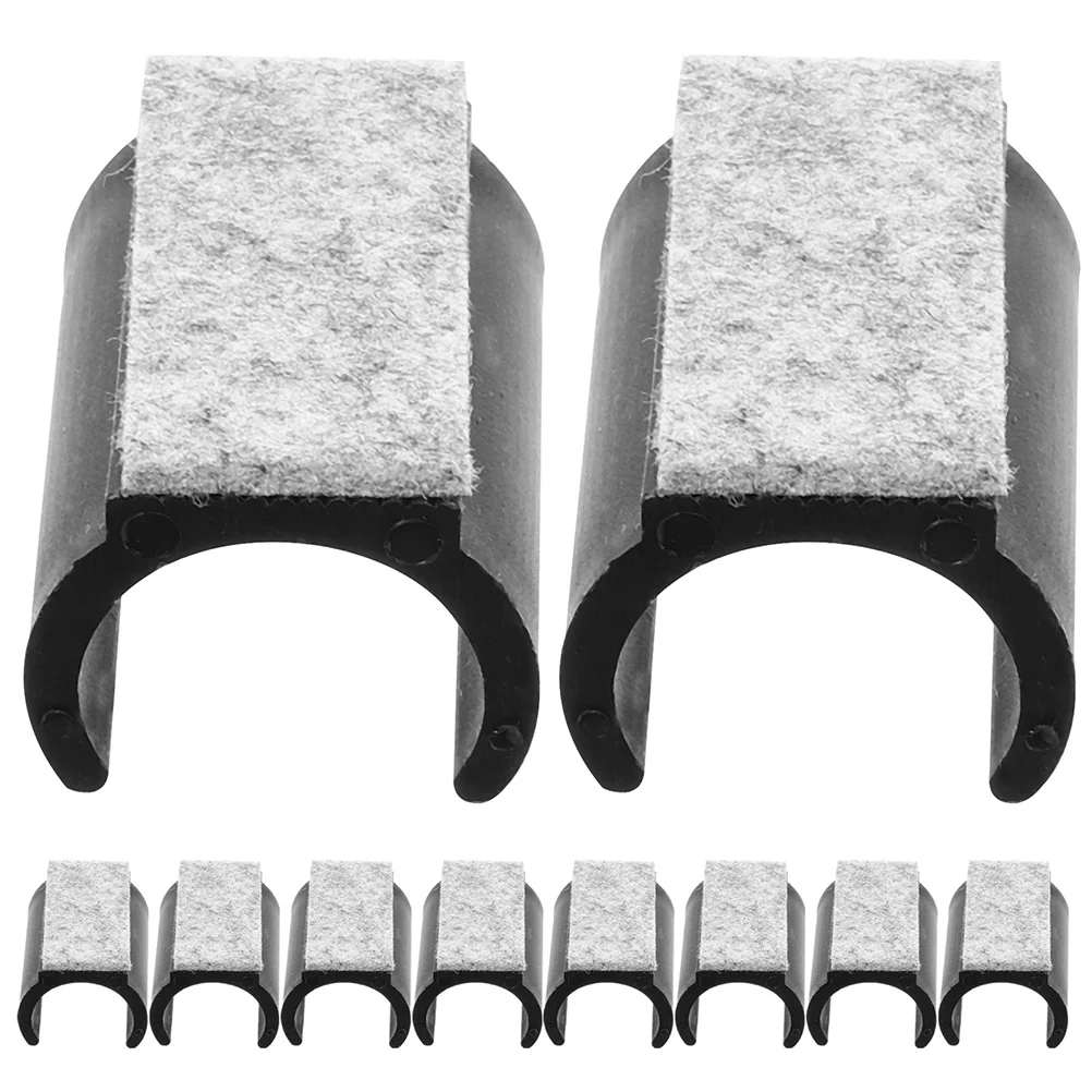

10 Pcs Chair Pads for Legs Slides Felt Hardwood Floors Snow Sleds Protector Feet Furniture