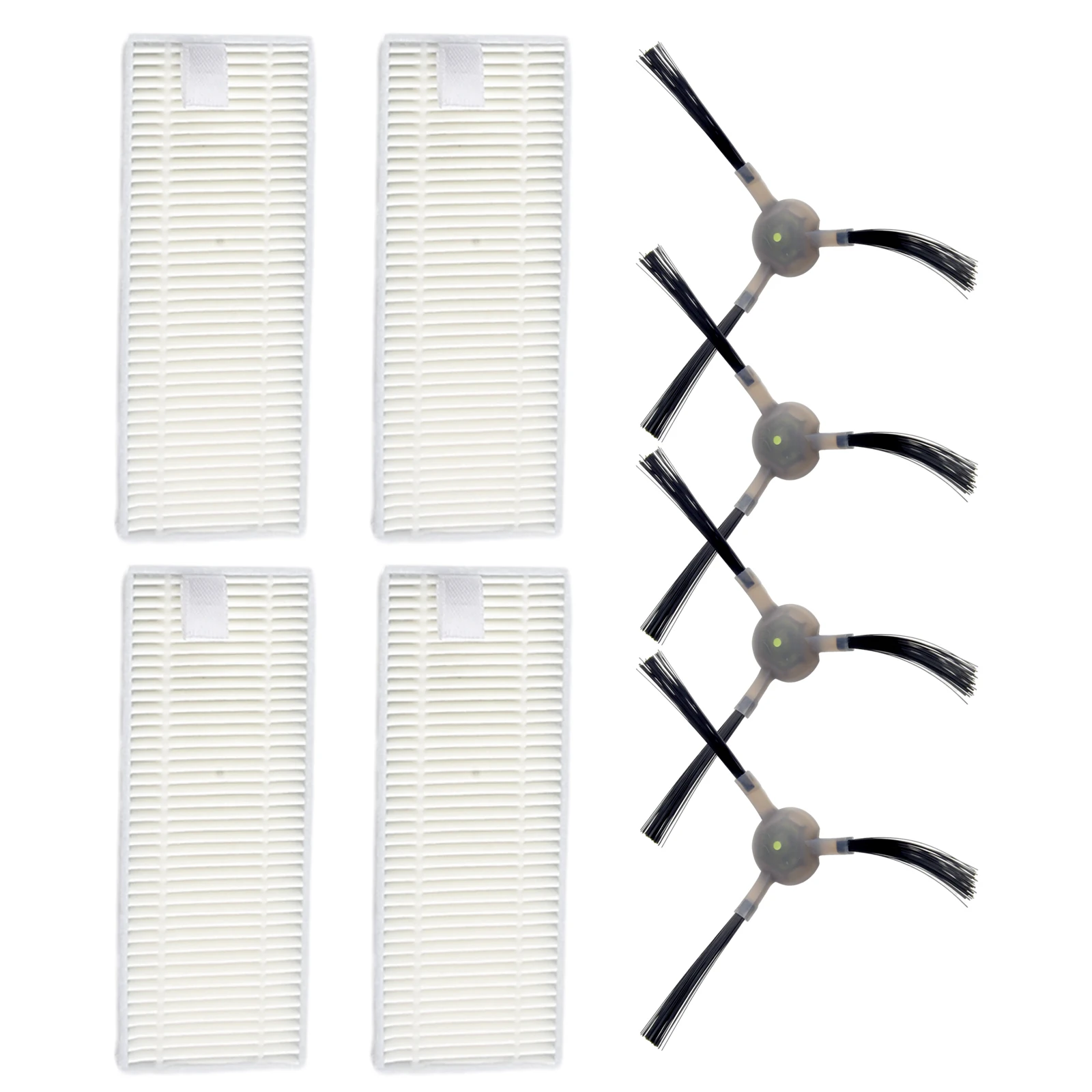 

Household Cleaning Home Appliance Side Brush Filter 4 Set Floor Cleaning For Lefant F1 Replacement Spare Parts