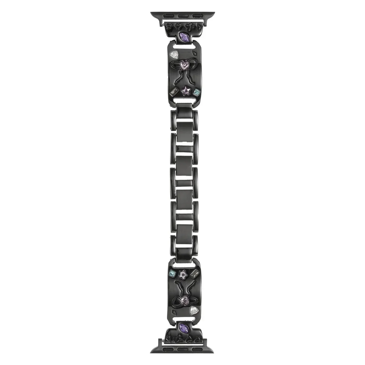 Watch Band For iWatch 42/44/45/46/49mm 38/40/41mm Metal Fashion Watch Strap For Watch Series Ultra2 Series 10/9/8/7/6/5/4/3/2/1_voghion.com