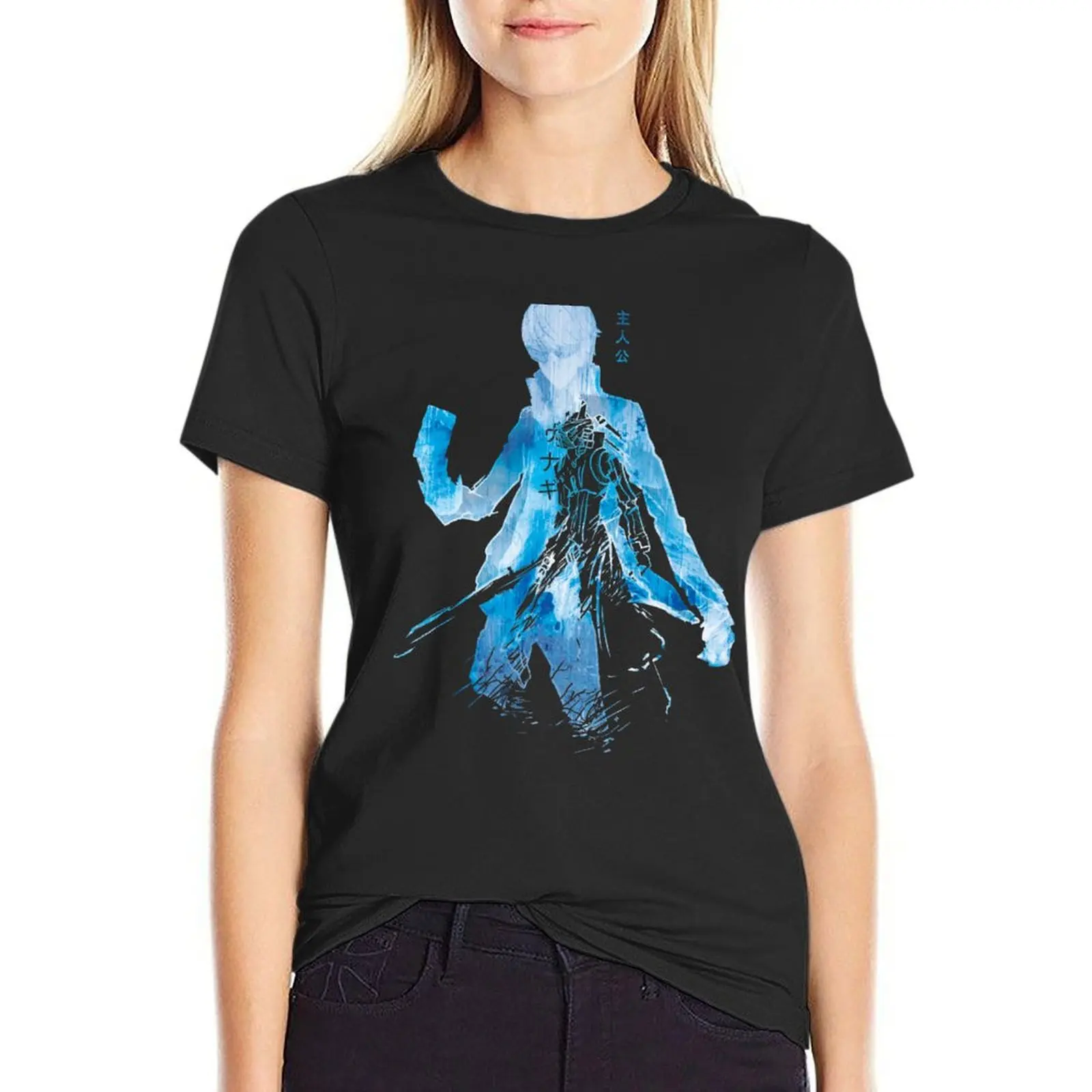 

Izanagi's Card:Persona 4 T-Shirt female Blouse funny black t-shirts for Women