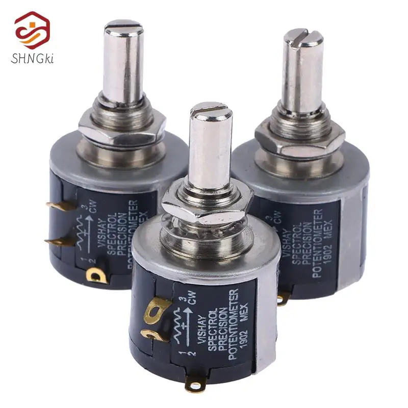 

1PCS 534-1-1 Spectorl Precision Coil Wire Wound Potentiometer 534 2w 100R 200R 500R 1K 2K 5K 10K 20K 50K 100k