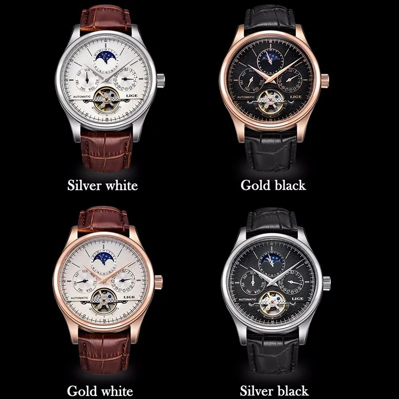 Belmont lige automatic watch deals