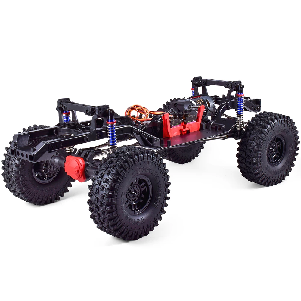 AUSTARHOBBY 1/10 RC카, 2 단 변속기 섀시 프레임, AXIAL SCX10 II 90046 90047 RC 클라이밍 오프로드 카, 313mm