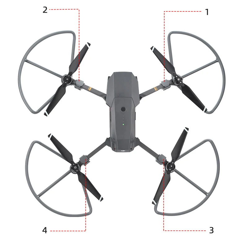 Propeller Guard Protector 4pcs For DJI Mavic Pro Platinum Drone Blade Bumper Props Quick Release Protective Cover Landing Gear