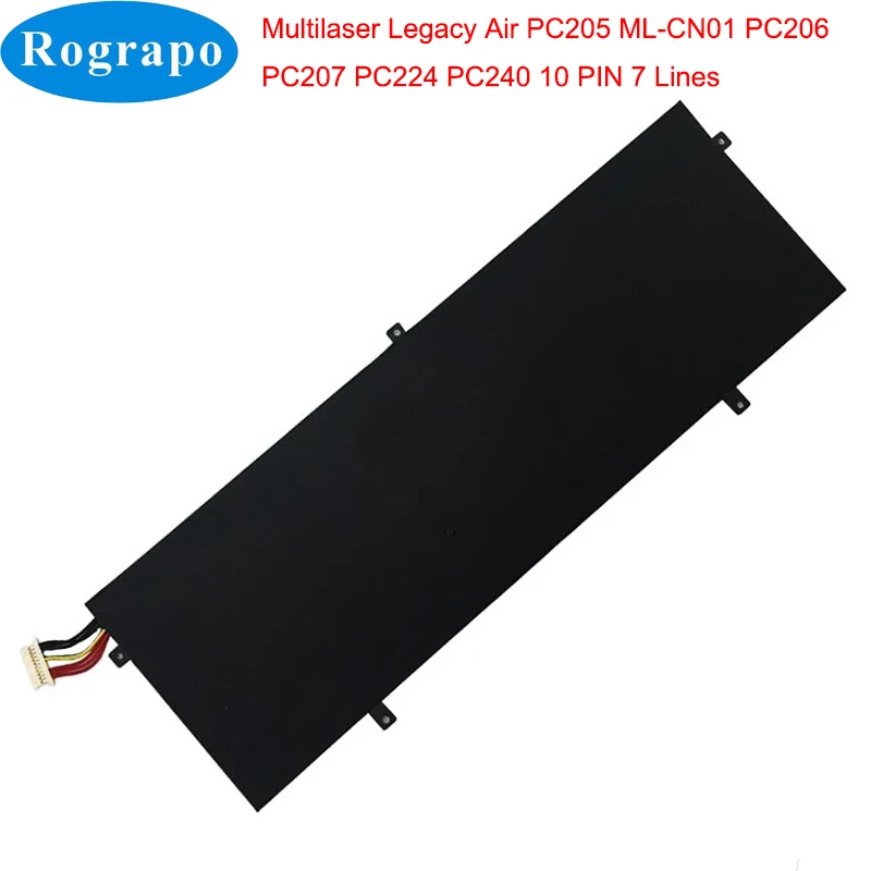 Bateria do Portátil do Caderno para o ar do Legado do Multilaser Linhas Novo Utl32821222s Pc205 Ml-cn01 Pc206 Pc207 Pc224 Pc240 Linhas
