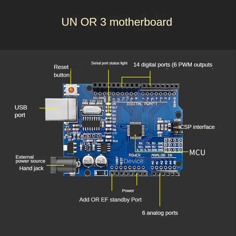 UNO 프로젝트 스타터 키트, 프로그래밍 가능한 E-러닝 DIY, UNO R3 용 튜토리얼 포함
