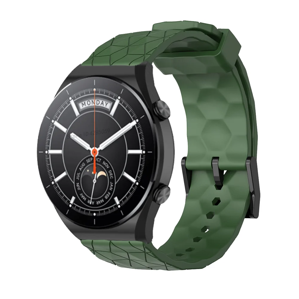 Silicone Strap Smart Watch Bracelet, 22mm Watchband Correa Band