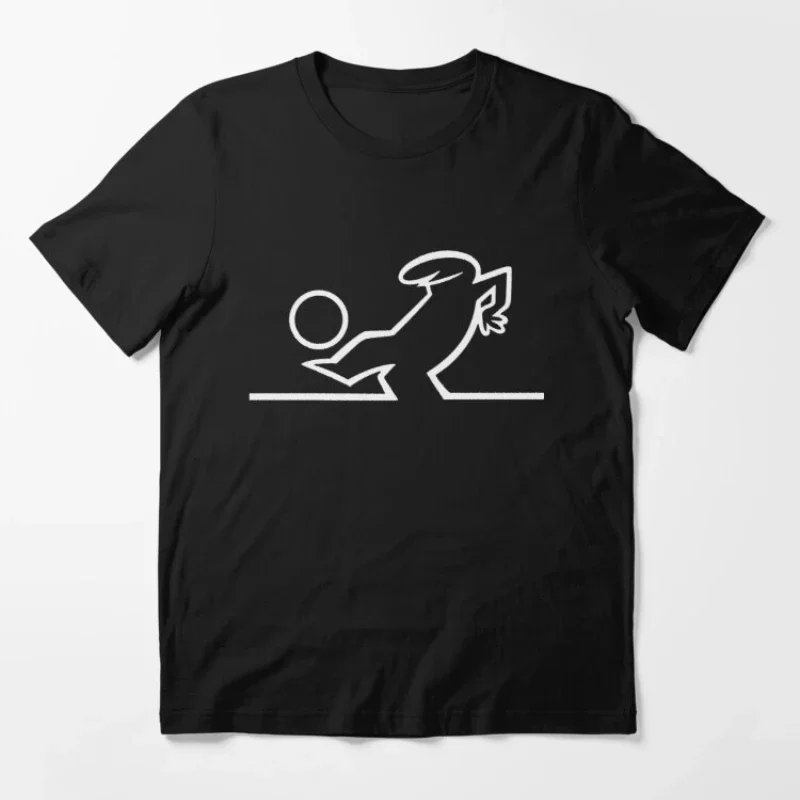 

Мужская футболка с надписью «Kick The Ball»