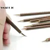 3pcs/set Metal Weasel Hair Brush Pen Hook Line Paint Brush Chinese Calligraphy Brush Art Oil Painting Brush 1