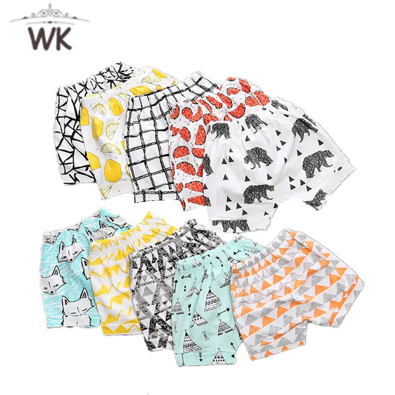 Shorts new baby children girls boys shorts cute summer bloomers bottom PP shorts boys 0-4Y