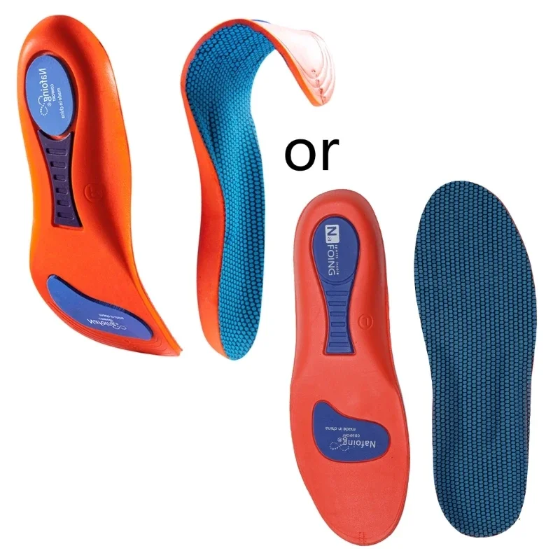 Shock Absorption Sports Shoe Insoles, Athletic Running Hiking Comfort Insoles for Sneakers or Hiking High