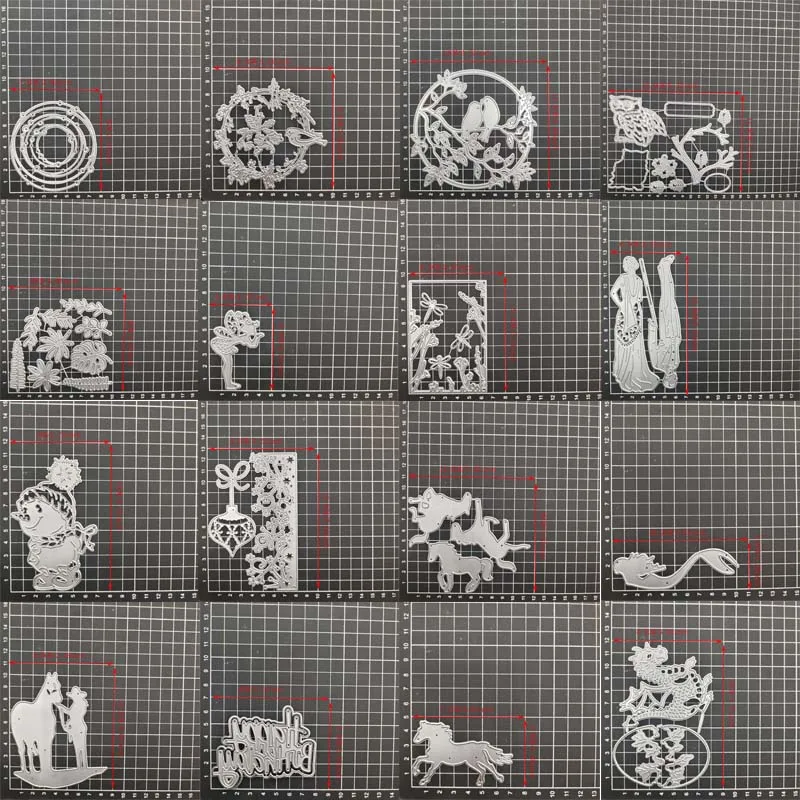 

Women Christmas Snowman Horse Leaf Elf Metal Cutting Dies Stencil Embossing Scrapbooking Paper Cards Crafts DecoraTemplates