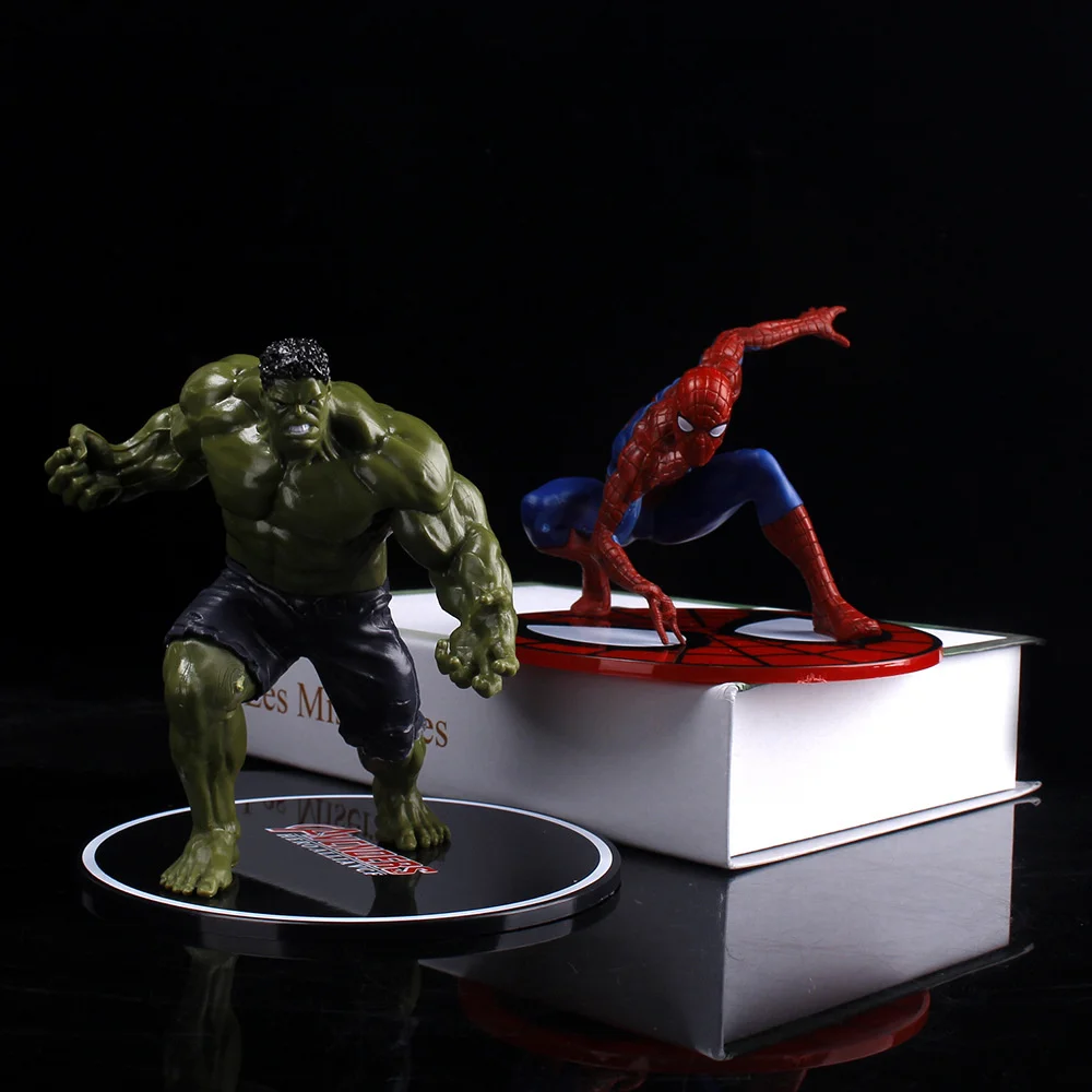 Marvel Superhero Fancy Spider Man Action Figure Model Toy 18cm