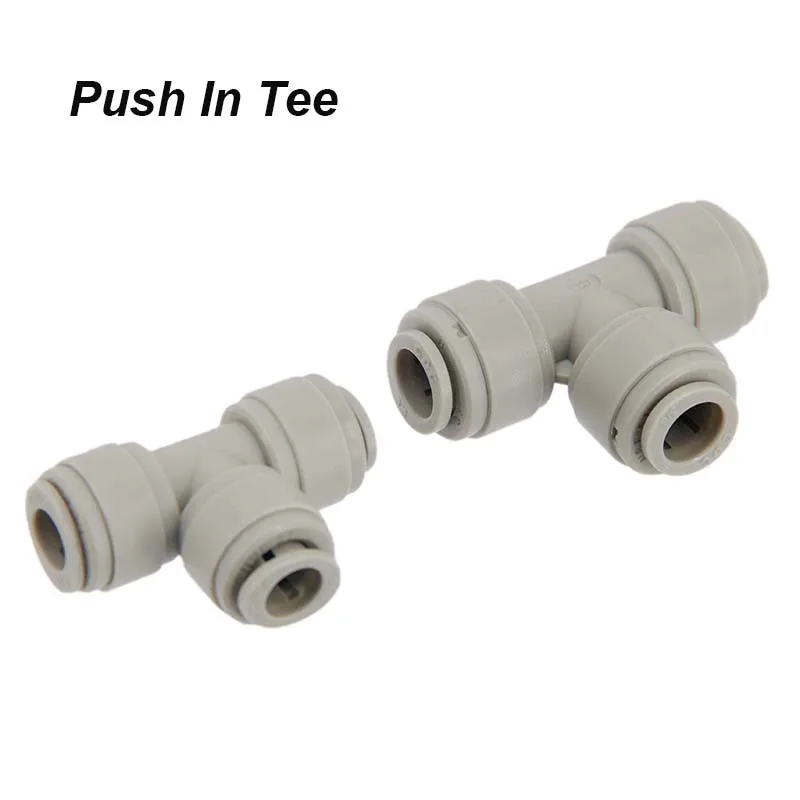 Homebrew Draft Beer Push In Fittings homebrew fitting 1/4" 5/16" 3/8" Food Grade EPDM O-ring Leaking Free