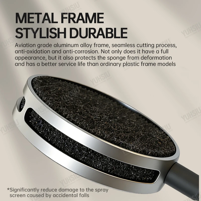 Filtro Anti-Pop per Microfono, Protezione in Rete Metallica e Schiuma, 360° ° Supporto Flessibile a Collo di Cigno, Adattabile Universalmente per Microfoni Wireless/a Condensatore, Senza Utensili - immagine 4